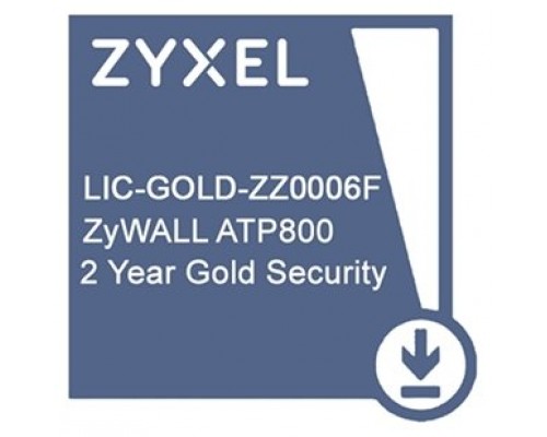 ZyXEL Licencia GOLD ATP800 Security Pack 2 Años