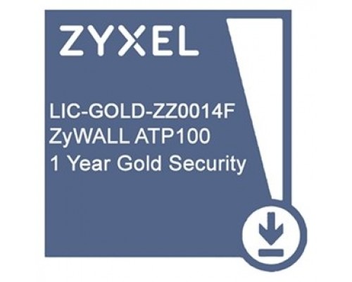 ZyXEL Licencia GOLD ATP100 Security Pack 1 Año