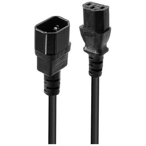 Lindy 30321 cable de transmisión Negro 1 m C14 acoplador C13 acoplador (Espera 4 dias)-SX60 Lindy 30321 cable de transmisión Negro 1 m C14 acoplador C13 acoplador (Espera 4 dias)