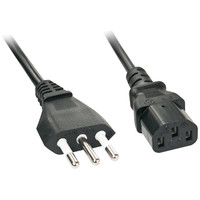 Lindy 30414 cable de transmisión Negro 3 m CEI 23-16 C13 acoplador (Espera 4 dias)-SX60 Lindy 30414 cable de transmisión Negro 3 m CEI 23-16 C13 acoplador (Espera 4 dias)