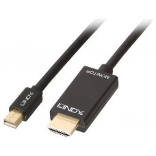 CABLE LINDY MINI DISPLAYPORT-HDMI 4K30 2M PASIVO