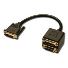 CABLE DVI M- 2X DVI H LINDY