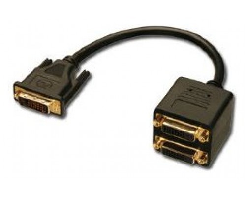 CABLE DVI M- 2X DVI H LINDY