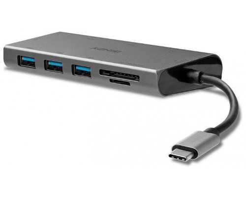 DOCK LINDY TYPE C HDMI VGA PD3.0 100W USB3.1