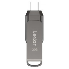 Lexar JumpDrive LJDD400032G-BNQNG unidad flash USB 32 GB USB Tipo C 3.2 Gen 1 (3.1 Gen 1) Gris (Espera 4 dias)-SX60 Lexar JumpDrive LJDD400032G-BNQNG unidad flash USB 32 GB USB Tipo C 3.2 Gen 1 (3.1 Gen 1) Gris (Espera 4 dias)