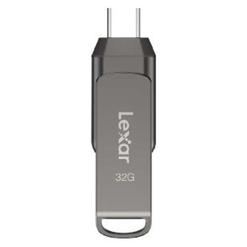 Lexar JumpDrive LJDD400032G-BNQNG unidad flash USB 32 GB USB Tipo C 3.2 Gen 1 (3.1 Gen 1) Gris (Espera 4 dias)-SX60 Lexar JumpDrive LJDD400032G-BNQNG unidad flash USB 32 GB USB Tipo C 3.2 Gen 1 (3.1 Gen 1) Gris (Espera 4 dias)
