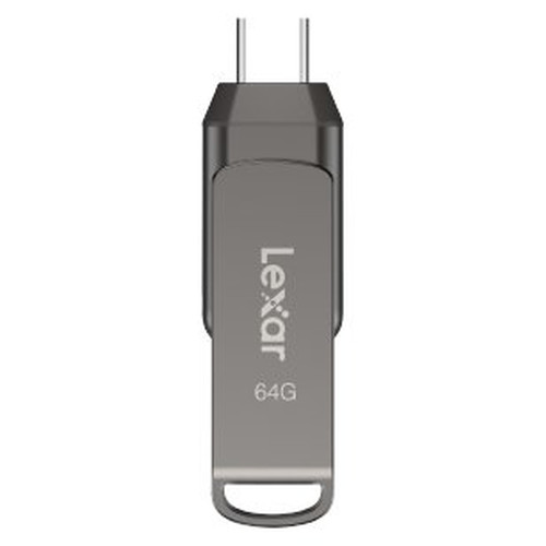Lexar JumpDrive LJDD400064G-BNQNG unidad flash USB 64 GB USB Tipo C 3.2 Gen 1 (3.1 Gen 1) Gris (Espera 4 dias)-SX60 Lexar JumpDrive LJDD400064G-BNQNG unidad flash USB 64 GB USB Tipo C 3.2 Gen 1 (3.1 Gen 1) Gris (Espera 4 dias)