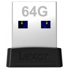 LEXAR JUMPDRIVE USB 3.1 S47 64GB BLACK PLASTIC HOUSING, UP TO 250MB/S (Espera 4 dias)