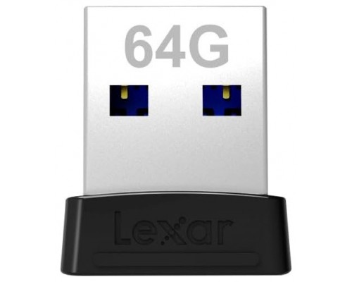 LEXAR JUMPDRIVE USB 3.1 S47 64GB BLACK PLASTIC HOUSING, UP TO 250MB/S (Espera 4 dias)