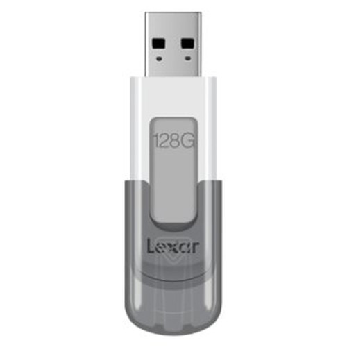 Lexar JumpDrive V100 unidad flash USB 128 GB USB tipo A 3.2 Gen 1 (3.1 Gen 1) Gris, Blanco (Espera 4 dias)-SX60 Lexar JumpDrive V100 unidad flash USB 128 GB USB tipo A 3.2 Gen 1 (3.1 Gen 1) Gris, Blanco (Espera 4 dias)