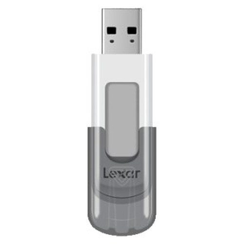 Lexar JumpDrive V100 unidad flash USB 64 GB USB tipo A 3.2 Gen 1 (3.1 Gen 1) Gris, Blanco (Espera 4 dias)-SX60 Lexar JumpDrive V100 unidad flash USB 64 GB USB tipo A 3.2 Gen 1 (3.1 Gen 1) Gris, Blanco (Espera 4 dias)