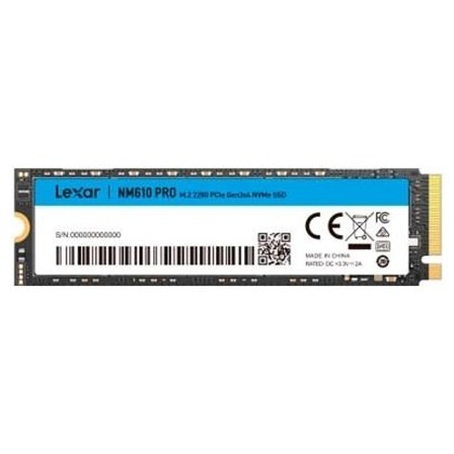 Lexar NM610PRO M.2 2 TB PCI Express 3.0 NVMe (Espera 4 dias)-SX20 Lexar NM610PRO M.2 2 TB PCI Express 3.0 NVMe (Espera 4 dias)