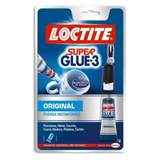 LOCTITE Tubo pegamento Super Glue3 original 3g-IR31 LOCTITE Tubo pegamento Super Glue3 original 3g