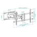 SOPORTE TOOQ LP3790TN-B-SX30 SOPORTE TOOQ LP3790TN-B