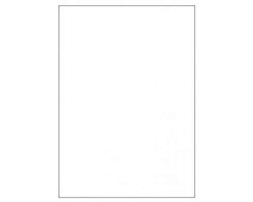 CAJA 100 HOJAS ETIQUETAS BLANCAS SIN M&Aacute;RGENES-L&Aacute;SER/INYECCI&Oacute;N DE TINTA/FOTOCOPIADORAS-210X297 MM MEGASTAR LP4MS-210297 (Espera 4 dias)