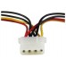 STARTECH ADAPTADOR CABLE ALIMENTACION LP4 A SATA C