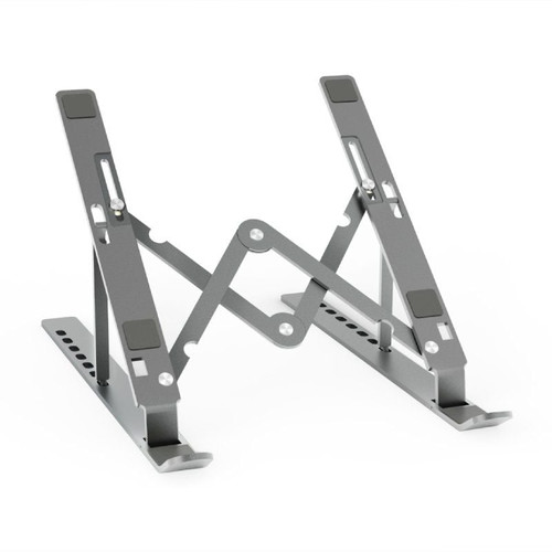 AISENS - SOPORTE DE SOBREMESA AJUSTABLE PARA PORTATIL / TABLET, GRIS