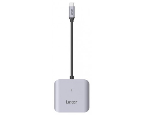 Lexar LRW510U-BNHNG lector de tarjeta USB 3.2 Gen 2 (3.1 Gen 2) Type-C Gris (Espera 4 dias)