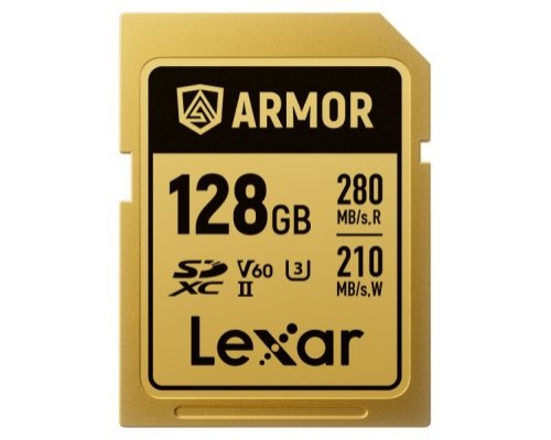Lexar Armor Gold 128 GB SDXC UHS-II (Espera 4 dias)