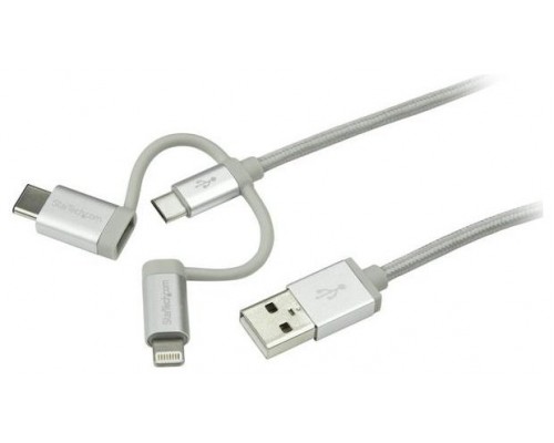 STARTECH CABLE 1M USB A LIGHTNING USBC