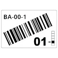 BROTHER Caja de 1 rollo de etiquetas precortadas para estanterias y estanterias paletizadas de 90 x 110 mm. Blanco, para codigos de barras - 260 etiquetas/rollo-SX30 BROTHER Caja de 1 rollo de etiquetas precortadas para estanterias y estanterias paletizadas de 90 x 110 mm. Blanco, para codigos de barras - 260 etiquetas/rollo