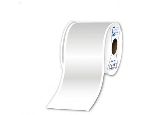 BROTHER Caja de 1 rollo continuo de etiqueta de vinilo blanca de 100mm de ancho y 30m de largo