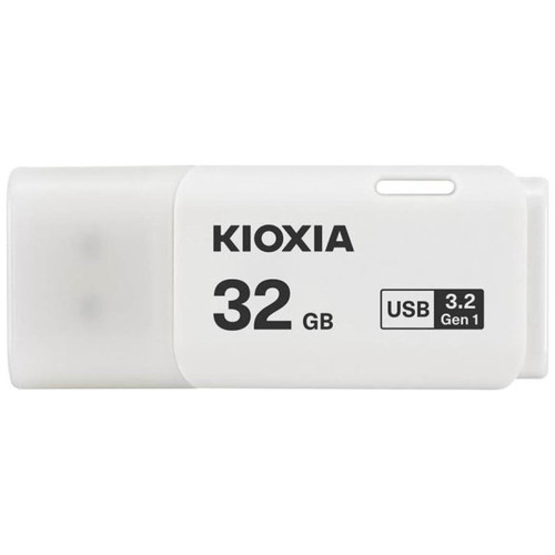 MEMORIA USB 3.2 KIOXIA 32GB U301 BLANCO-SX60 MEMORIA USB 3.2 KIOXIA 32GB U301 BLANCO