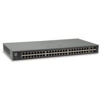 Switch Level One 50-port Fast Ethernet Switch, 2 X