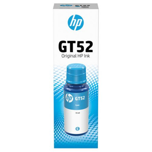 HP Botellas de tinta GT52 Cian-IR20 HP Botellas de tinta GT52 Cian