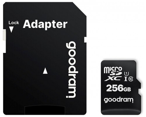 MICRO SD GOODRAM 256GB C10 UHS-I CON ADAPTADOR