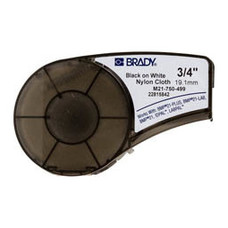 BRADY Cinta de Etiquetas negro sobre blanco LABEL 0.75" W X 16" L WHITE-IR30 BRADY Cinta de Etiquetas negro sobre blanco LABEL 0.75" W X 16" L WHITE