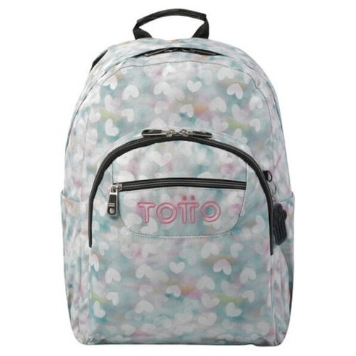 MOCHILA ESCOLAR CORAZONES PASTEL TOTTO MA04ECO001-23110-4HX (Espera 4 dias)-SX30 MOCHILA ESCOLAR CORAZONES PASTEL TOTTO MA04ECO001-23110-4HX (Espera 4 dias)