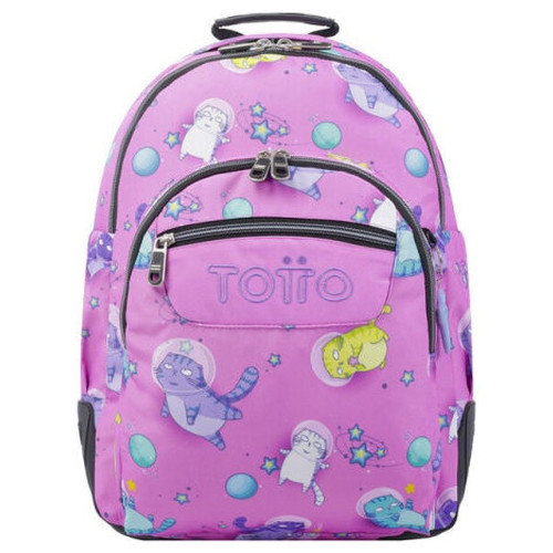 MOCHILA ESCOLAR GATOS ASTRONAUTAS TOTTO MA04ECO029-2310N-9I9 (Espera 4 dias)-SX30 MOCHILA ESCOLAR GATOS ASTRONAUTAS TOTTO MA04ECO029-2310N-9I9 (Espera 4 dias)
