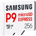 MONITOR SAMSUNGICROSD P9 EXP 256GB-DU20 MONITOR SAMSUNGICROSD P9 EXP 256GB