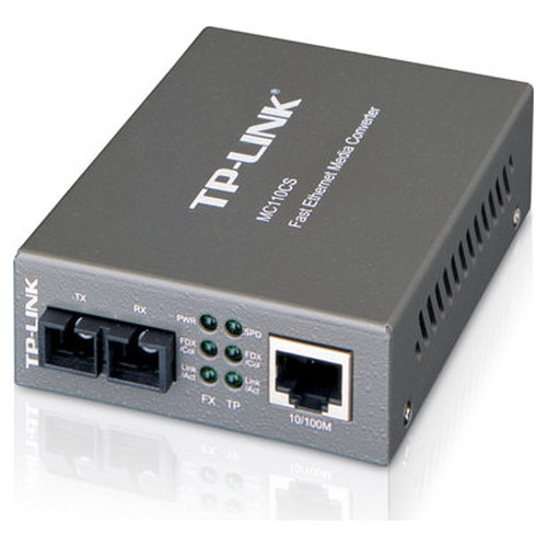TP-LINK MC110CS convertidor de medio 1000 Mbit/s 1310 nm Negro (Espera 4 dias)