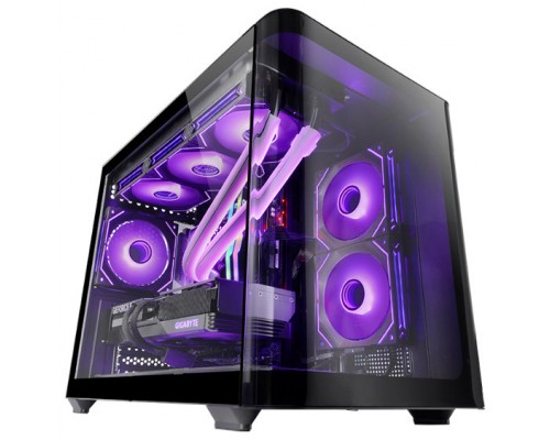 CAJA MINITORRE MICROATX MC-FUSIONM NEGRO MARS GAMING (Espera 4 dias)