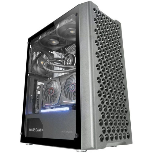 CAJA ATX MARS GAMING MC-IPRO BLACK FRONTAL MESH