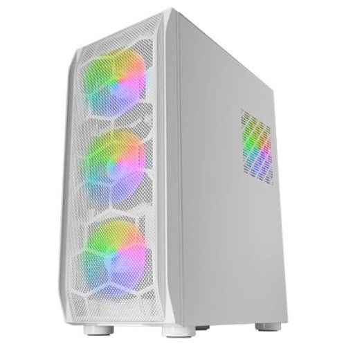 CAJA E-ATX MARS GAMING MC-KX XXL WHITE LATERAL CRISTAL