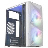 Caja Microatx Gaming Mars Gaming Mc-me White Frontal