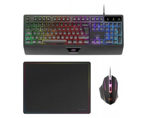 TECLADO MOUSE Y ALFOMBRILLA MARS GAMING MCP124 FRANCES