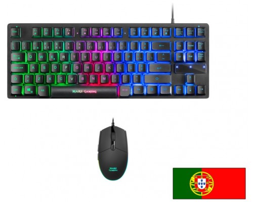 Pack Teclado Y Mouse Mars Gaming Mcptkl Teclado