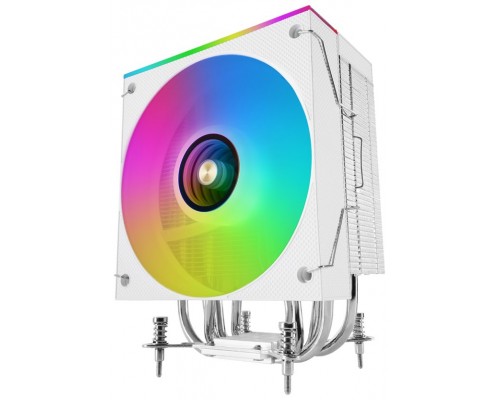 VENTILADOR UNIVERSAL A-RGB MCPU-LCD PRO BLANCO MARS GAMING (Espera 4 dias)