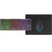 TECLADO MOUSE Y ALFOMBRILLA MARS GAMING MCPWTKLES-SX30 TECLADO MOUSE Y ALFOMBRILLA MARS GAMING MCPWTKLES