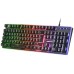 Teclado Mouse Y Alfombrilla Mars Gaming Mcpx Negro