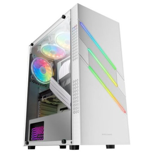 CAJA ATX MARS GAMING MC-U3 WHITE XL FRONTAL ARGB