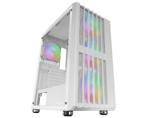 CAJA SEMITORRE ATX MC-VAULT ARGB BLANCO MARS GAMING (Espera 4 dias)