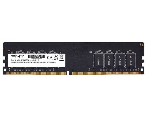 DDR4 16 GB 2666 Mhz. BULK PNY (Espera 4 dias)