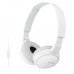 Headset Sony Mdr-zx110ap Diadema Plegable Color Blanco