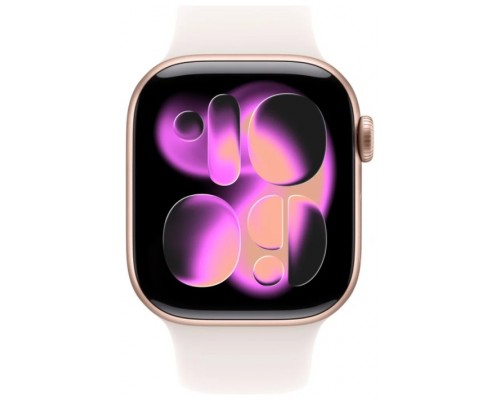 APPLE WATCH SERIES 11 CAJA ORO ROSA GPS 42mm CORREA ROSA M/L (Espera 4 dias)