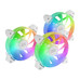 KIT 3xVENTILADOR INTERNO ARGB MARS GAMING MF-3A KIT-SX20 KIT 3xVENTILADOR INTERNO ARGB MARS GAMING MF-3A KIT